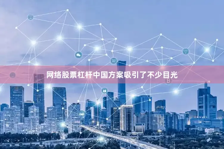 网络股票杠杆中国方案吸引了不少目光